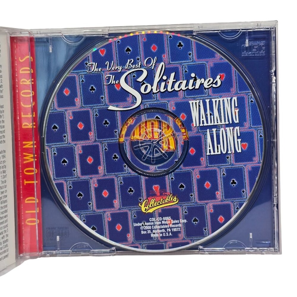The Solitaires Walking Along CD Old Town Records 25 Rarities Best Of Doo Wop - Picture 3 of 4